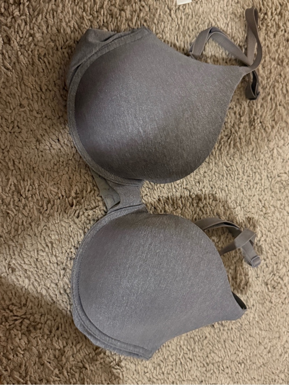 Victoria's Secret Gray Seamless T-Shirt Bra